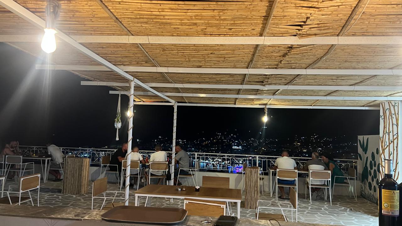 Terrace at Villa Kaso Saranda Albania